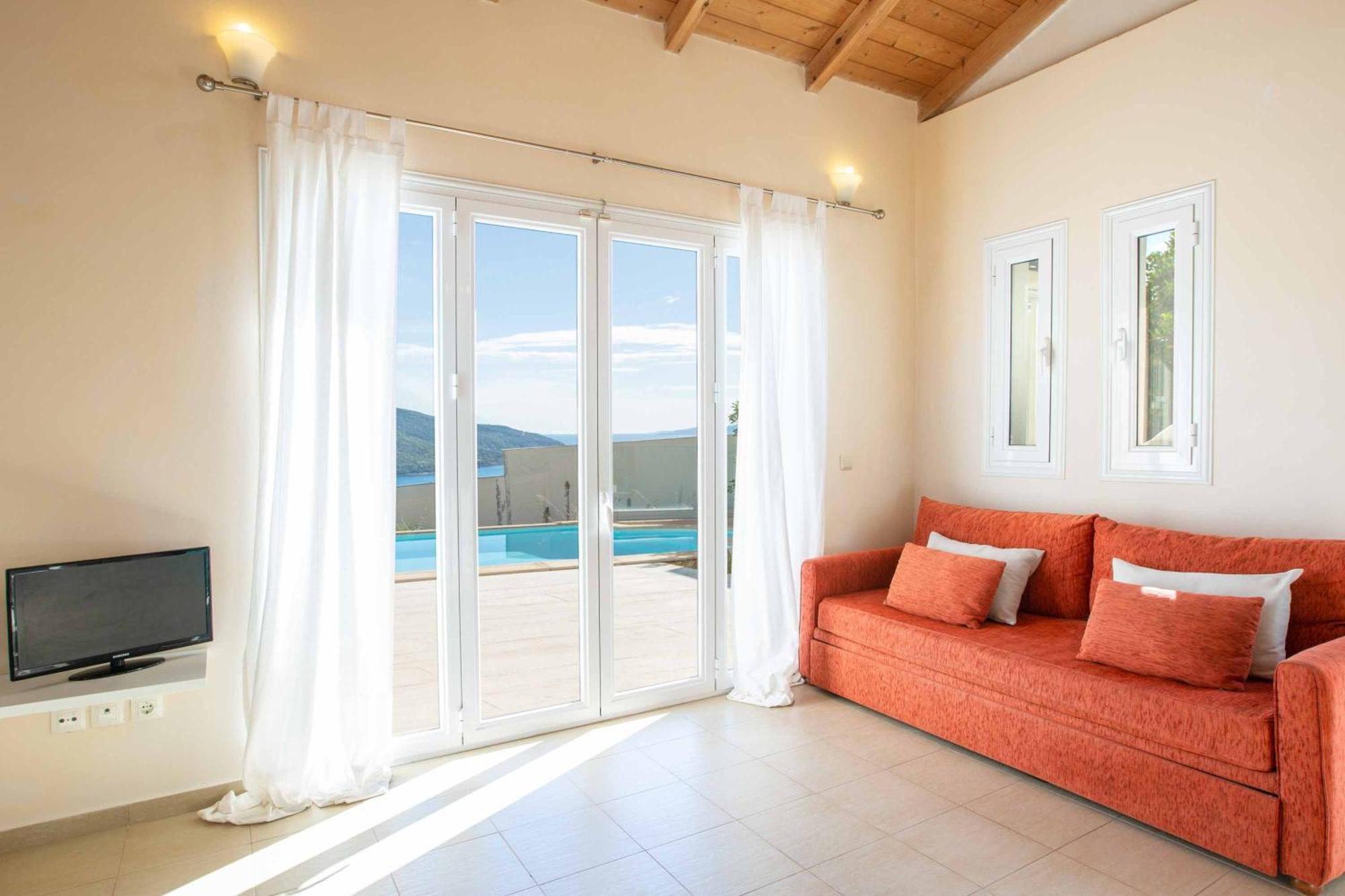 Villa Vasiliki Sea View Pondi Exterior foto