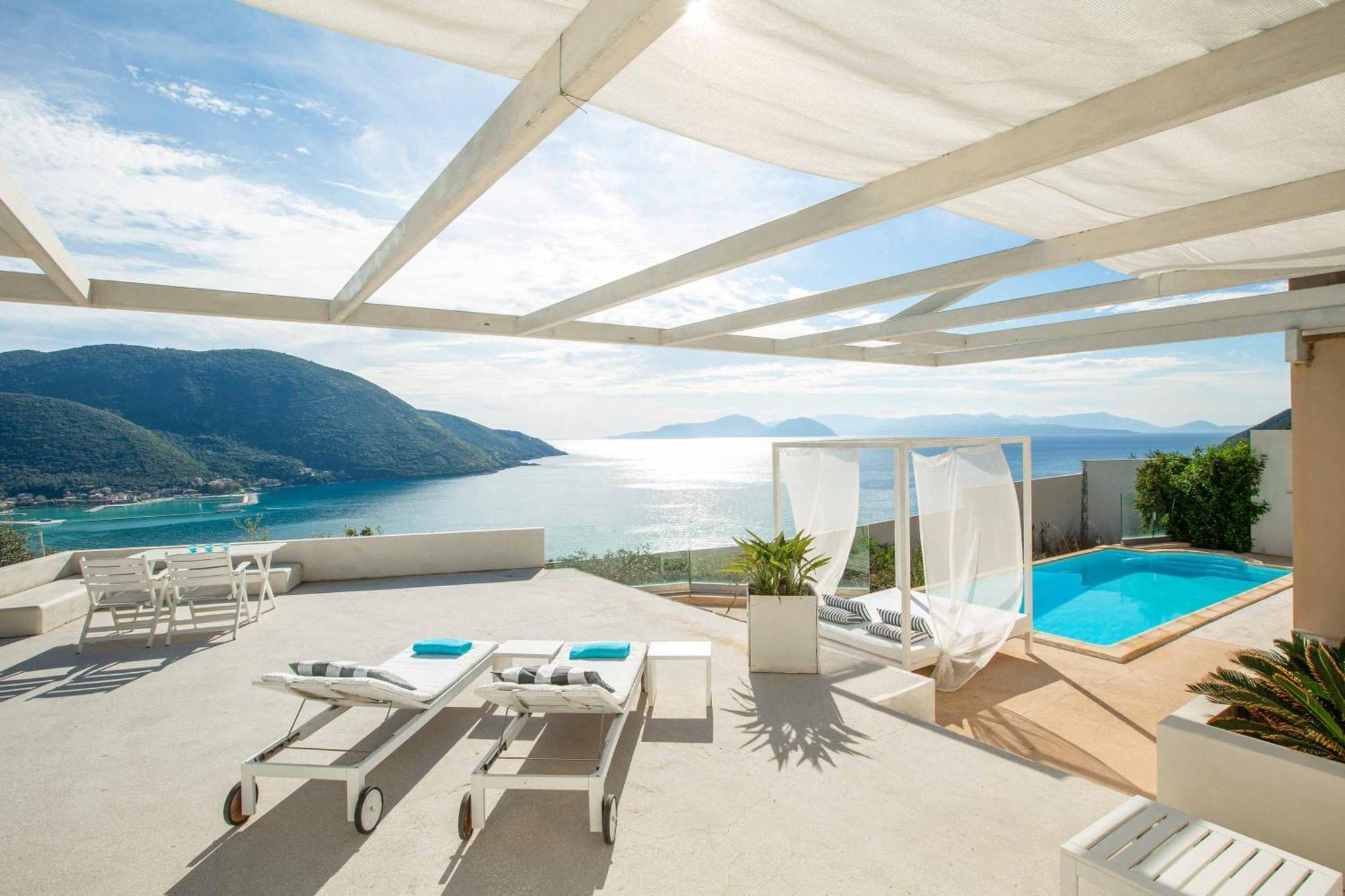 Villa Vasiliki Sea View Pondi Exterior foto